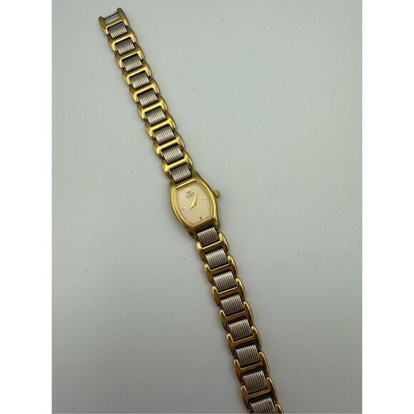 Citizen Womens Silver Gold Two Toned Stainless Steel Mixed Metals Wristwatch - Picture 2 of 5